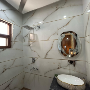 Bathroom in 4 BHK Independent House at Sunny Enclave – for Sale