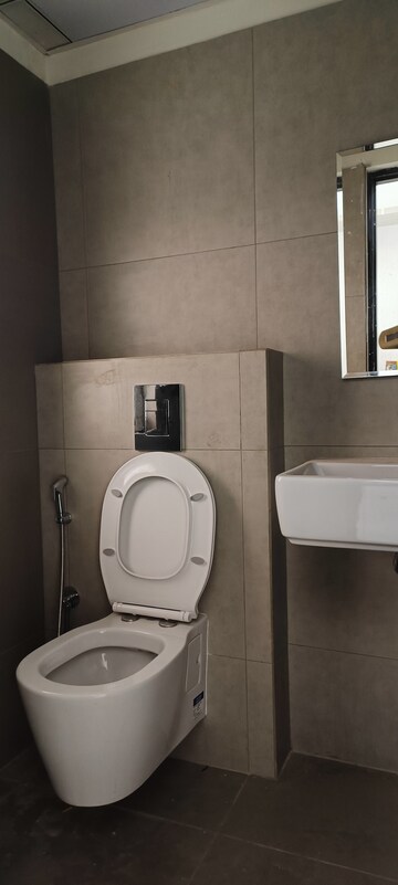 Bathroom in 3 BHK Apartment at Poulomi Anate, Kokapet – for Rent