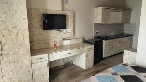 Kitchen in 1 BHK Apartment at Paramount Golfforeste, Zeta I Greater Noida – for Rent