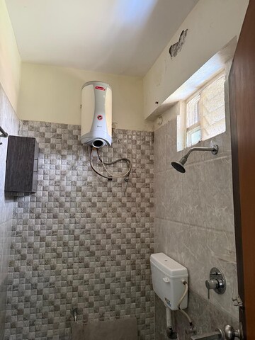 Bathroom in 3 BHK Apartment at Pranavas Lotus Park, Kondapur – for Rent