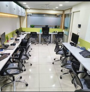 Team Area in  Office Space at Real Tech Park, Vashi Sector 30a – for Rent