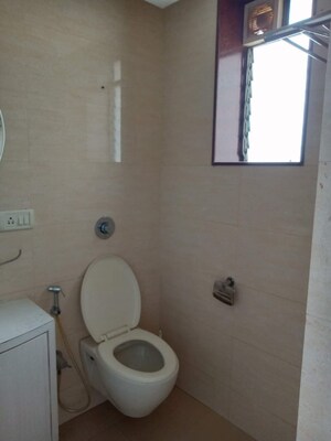 Bathroom in 3 BHK Apartment at Balmoral Hall, Bandra West – for Rent