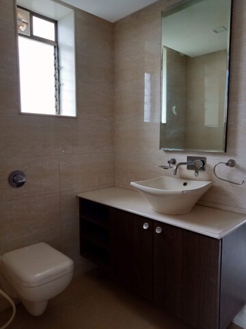Bathroom in 3 BHK Apartment at Balmoral Hall, Bandra West – for Rent