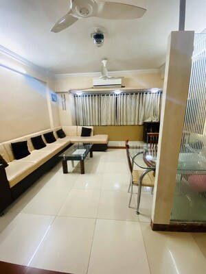 Living Room in 2 BHK Apartment at Vashi Sector 28 – for Rent