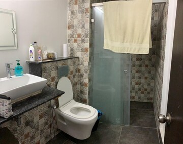 Bathroom in 3 BHK Apartment at Aliens Space Station, Tellapur – for Sale