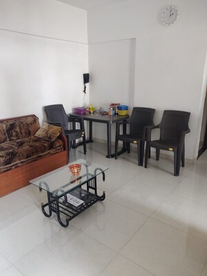 Living Room in 2 BHK Apartment at Geeta Gold Fusion, Kharadi – for Rent