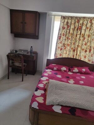 Bedroom in 2 BHK Apartment at Geeta Gold Fusion, Kharadi – for Rent