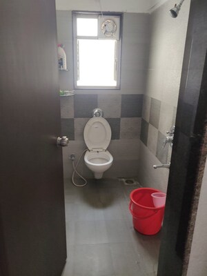 Bathroom in 2 BHK Apartment at Geeta Gold Fusion, Kharadi – for Rent
