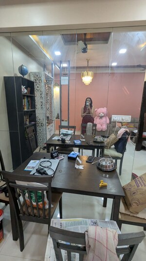 Living Room in 2 BHK Apartment at Bhairaav Goldcrest Residency, Ghansoli – for Rent