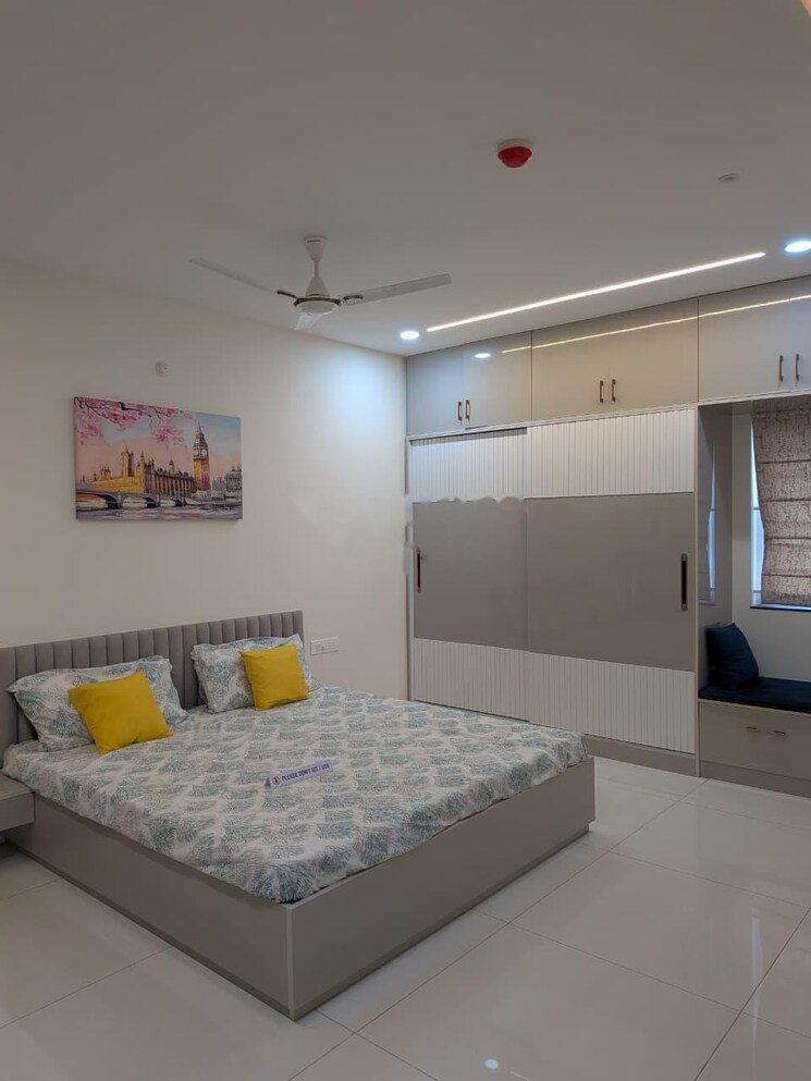 Bedroom, my-home-sayuk 3 Bedroom 1586 Sq.Ft. Apartment In Tellapur Hyderabad 9278964