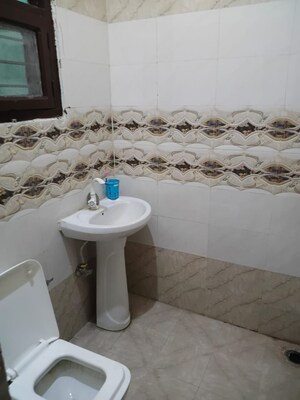 Bathroom in 2 BHK Apartment at Motia Oasis, Patiala Road – for Rent