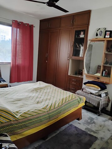 Bedroom in 1 BHK Apartment at Shantai Bungalow, Kasarvadavali – for Rent