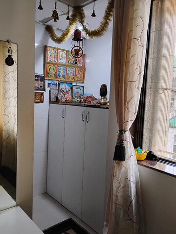 Balcony in 1 BHK Apartment at Shantai Bungalow, Kasarvadavali – for Rent