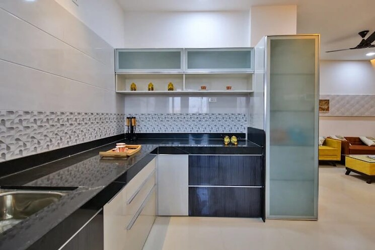 Kitchen, ram-green-hive-plus 2 Bedroom 1000 Sq.Ft. Apartment In Phursungi Pune 9279005