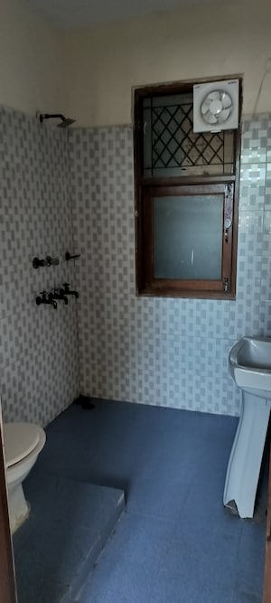 Bathroom in 3 BHK Independent House at RWA Apartments Sector 50, Sector 50 – for Rent