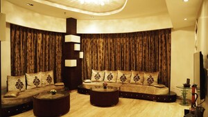 Living Room in 5 BHK Apartment at Mahagun Marvella, Sector 78 – for Rent