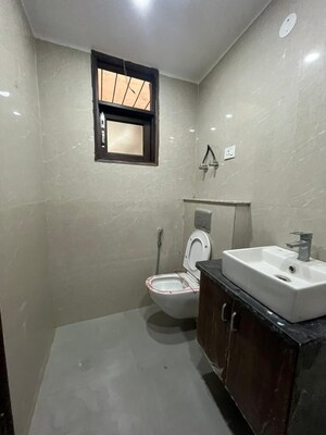 Bathroom in 2 BHK Builder Floor at Saket – for Rent