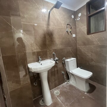 Bathroom in 3 BHK Builder Floor at Chattarpur – for Sale