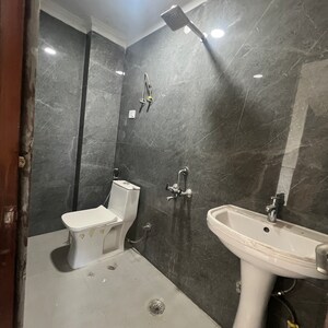 Bathroom in 3 BHK Builder Floor at Chattarpur – for Sale