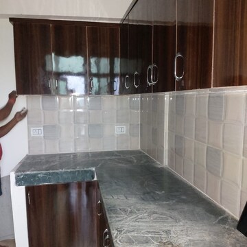 Kitchen in 1 BHK Apartment at VVIP Nest, Raj Nagar Extension – for Rent