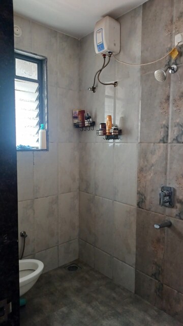 Bathroom in 2 BHK Apartment at The Creations Gururatna Heritage, Baner – for Rent