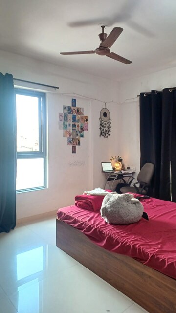 Bedroom in 2 BHK Apartment at The Creations Gururatna Heritage, Baner – for Rent