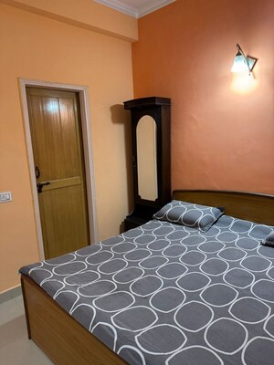 Bedroom in 2 BHK Builder Floor at Omaxe Designer Villas Mayfield Garden, Sector 51 – for Rent