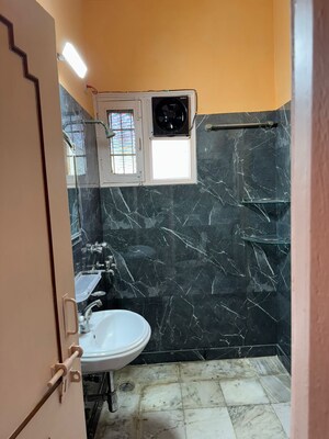 Bathroom in 2 BHK Builder Floor at Omaxe Designer Villas Mayfield Garden, Sector 51 – for Rent