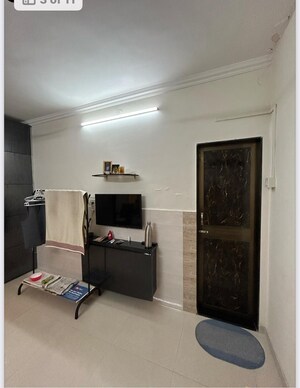 Living Room in 1 RK Apartment at Deepak Daffodils, Andheri East – for Rent