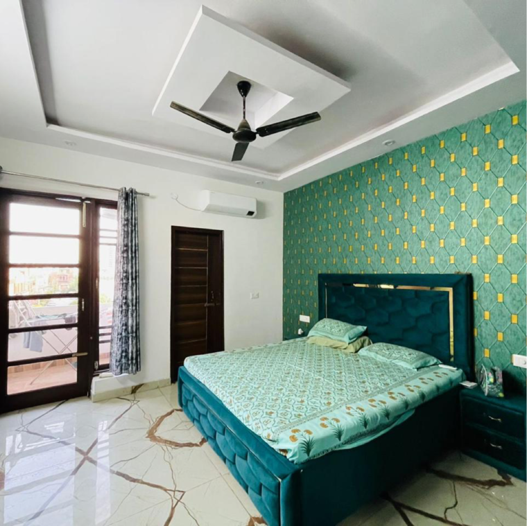 Bedroom, sector 127 3 Bedroom 1350 Sq.Ft. Builder Floor In Sector 127 Mohali 9279186