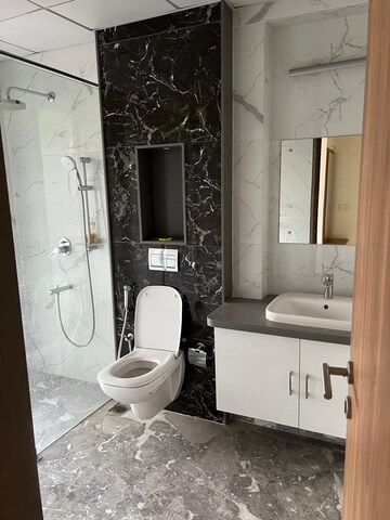 Bathroom in 4 BHK Apartment at SNN Clermont, Hebbal – for Sale
