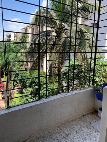 Balcony in 1 BHK Apartment at Sai Srushti CHS Borivali, Borivali West – for Rent