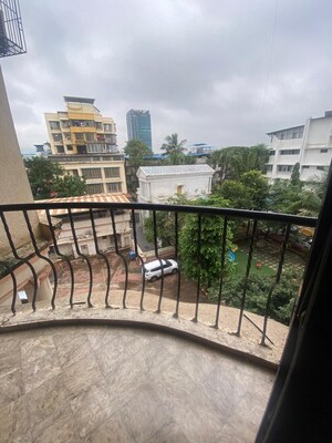 Balcony in 2 BHK Apartment at Govind Complex, Vashi Sector 14 – for Rent