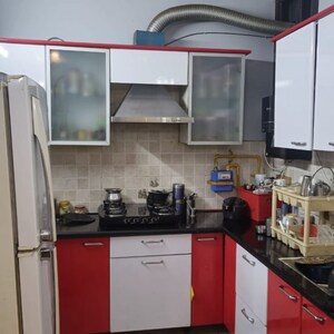Kitchen in 2 BHK Apartment at Niho Jasmine Scottish Garden, Ashiana Greens – for Rent