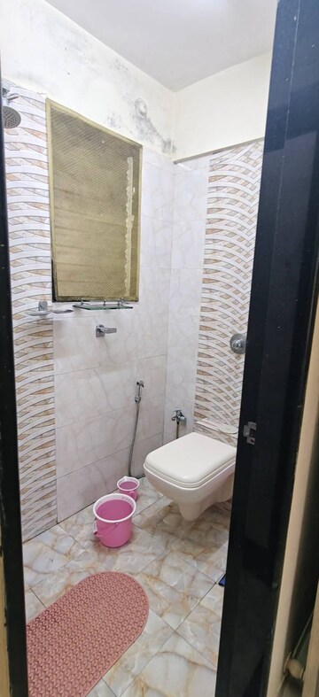 Bathroom in 1 BHK Apartment at Silicon Park, Malad West – for Rent