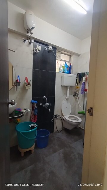 Bathroom in 3 BHK Apartment at Mira Nagar – for Sale