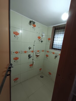 Bathroom in 1 BHK Apartment at Jai Durga CHS, Andheri East – for Rent