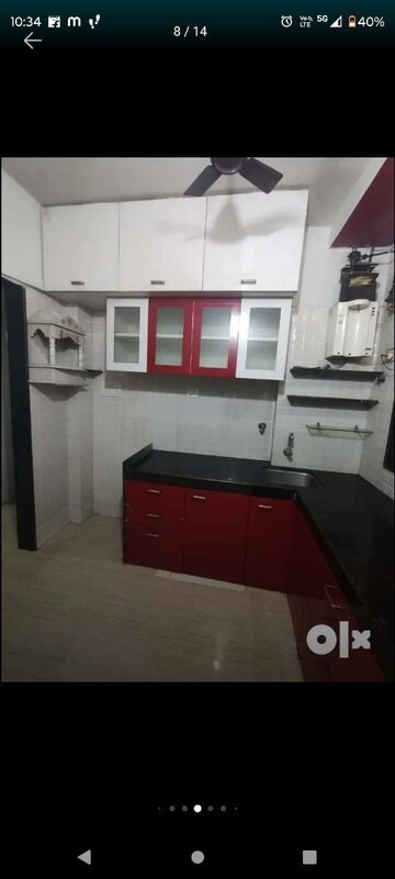 Kitchen in 1 BHK Apartment at Vijay Nagri CHS Ltd Building No 11, Waghbil – for Rent