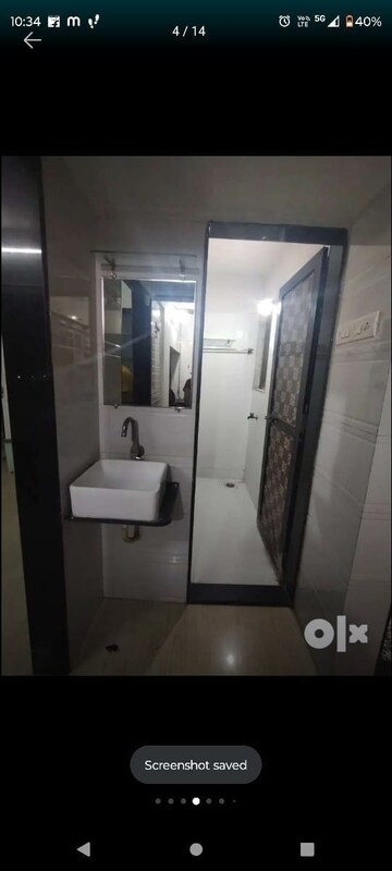 Bathroom in 1 BHK Apartment at Vijay Nagri CHS Ltd Building No 11, Waghbil – for Rent