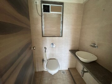 Bathroom in 1 BHK Apartment at Vijay Nagri CHS Ltd Building No 11, Waghbil – for Rent