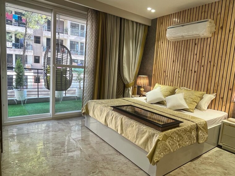 Bedroom, metro-trade-center 3 Bedroom 1650 Sq.Ft. Apartment In Vip Road Zirakpur 9279361