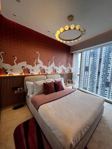 Bedroom in 3 BHK Apartment at Lower Parel – for Rent