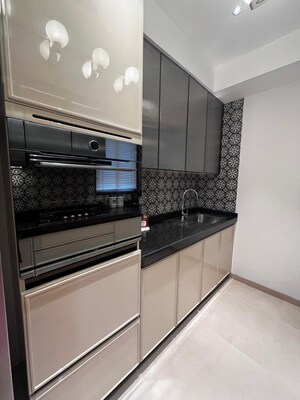 Kitchen in 3 BHK Apartment at Lower Parel – for Rent
