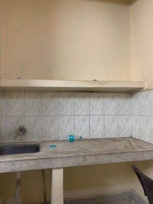 Kitchen in 1 RK Apartment at Katwaria Sarai – for Rent