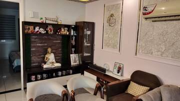 Living Room in 2 BHK Apartment at Highland Park Chandigarh, Bhabat – for Rent