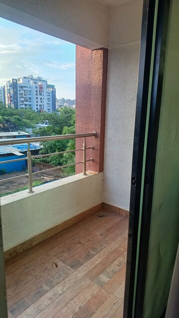 Balcony in 2 BHK Apartment at Smital Residency, Balewadi – for Rent
