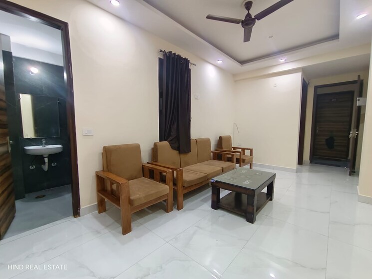 Living Room, chattarpur 2 Bedroom 950 Sq.Ft. Builder Floor In Chattarpur Delhi 9279400