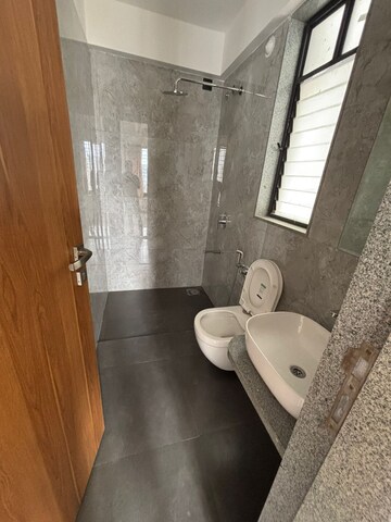 Bathroom in 3 BHK Apartment at Kamalraj Athens, Wakad – for Rent
