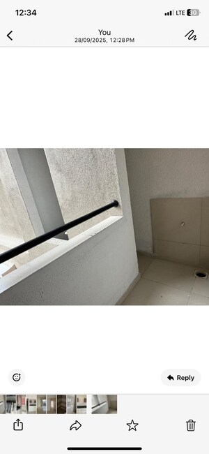 Bathroom in 3 BHK Apartment at Avon Vista, Balewadi – for Rent