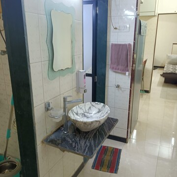 Bathroom in 1.5 BHK Apartment at Pestom Sagar Colony, Tilak Nagar – for Rent